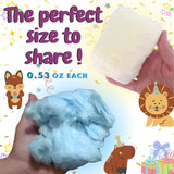 Lupy Lups! Cotton Candy Party Pack - Individually Wrapped Small bags, 0.5 oz Each - Perfect for Stockings, Treats, Party Favors, Buffet Tables,