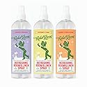 Rebel Green Refreshing Room & Linen Spray Variety Pack of 3 - Plant-Based Essential Oil Air Freshener - Lavender Grapefruit, Peppermint Lemon