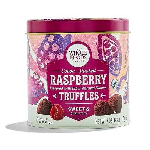 Whole Foods Market Raspberry Chocolate Truffle, 7 OZ