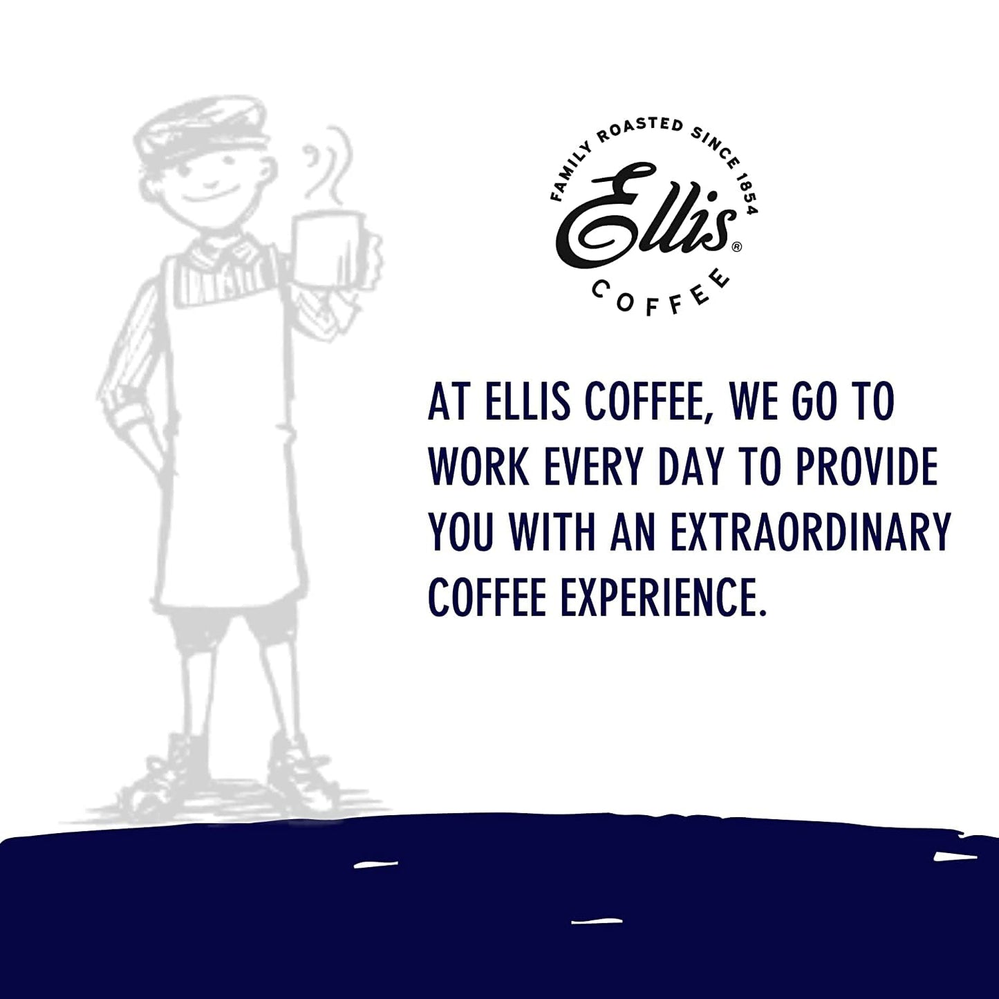 Ellis Coffee - Jamaican Me Crazy® - Flavored Coffee - Single Serve Coffee Pods - For Use in Most K-cups and Keurig 2.0 Brewers - 24 Count