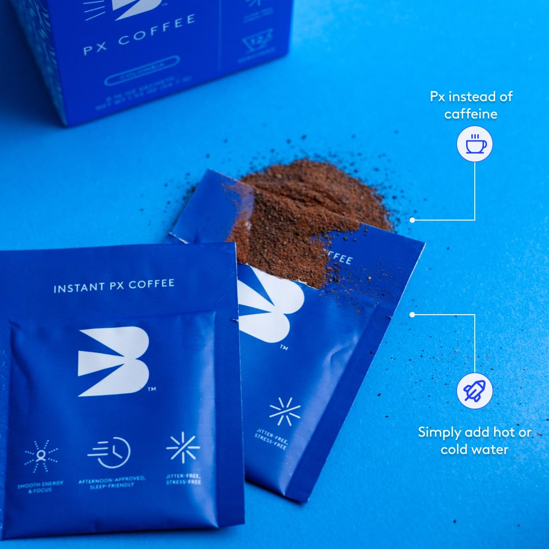 Rarebird Instant Px Coffee - Premium Specialty Coffee with Paraxanthine | Clean Energy, Sleep-Friendly, Jitter-Free Focus | 100% Single-Origin Arabica
