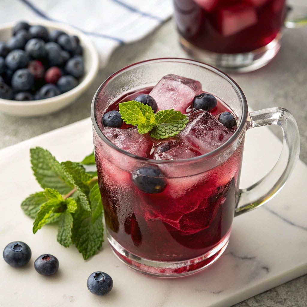 Tiesta Tea Blueberry Wild Child, Loose Leaf, Blueberry Hibiscus Herbal Tea, Premium Non-Caffeinated Blend, Make Hot or Iced, Brews Up to 50 Cups, 5.5