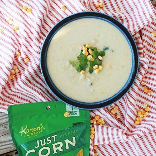 Karen’s Naturals Freeze Dried Corn, 4 oz, No Sugar Added, Healthy Vegetable Snack, Non-GMO, Vegan, Gluten Free, Crunchy Sweet Corn