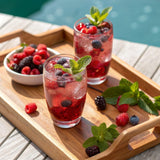 Klass Aguas Frescas | Liquid Water Enhancer | Hibiscus Berries | Naturally Flavored | Sugar Free | Zero Calories Per Serving | Keto | 4 Bottles, Makes