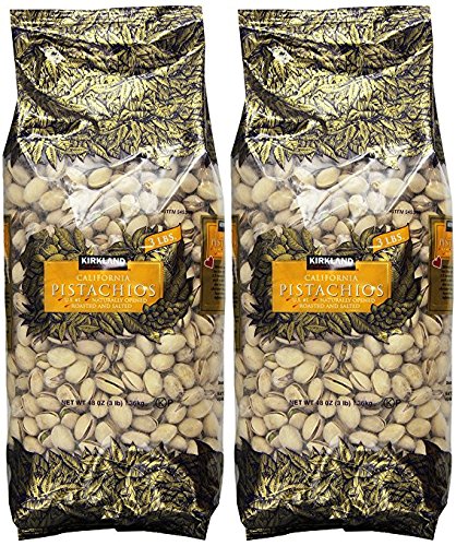 Kirkland Signature California Dry Roasted & Salted In-Shell Pistachio, 48 Ounce (96 Ounce)