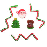Christmas Character Sour Gummy Lollipops, 3 Pack, Assorted Designs, Perfect Stocking Stuffer, 1.23 Ounces