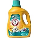 ARM & HAMMER Plus OxiClean Fade Defense, 77 Loads Liquid Laundry Detergent, 100.5 Floz