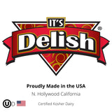 Gourmet Milk Chocolate Covered Peanut Brittle by Its Delish, 2 lbs Bag | English Toffee Squares | Handmade Old-Fashioned Style with Roasted Peanuts