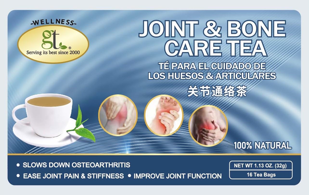 GT Joint & Bone Care Tea, 1.13 Ounce Box (16 Tea Bags)