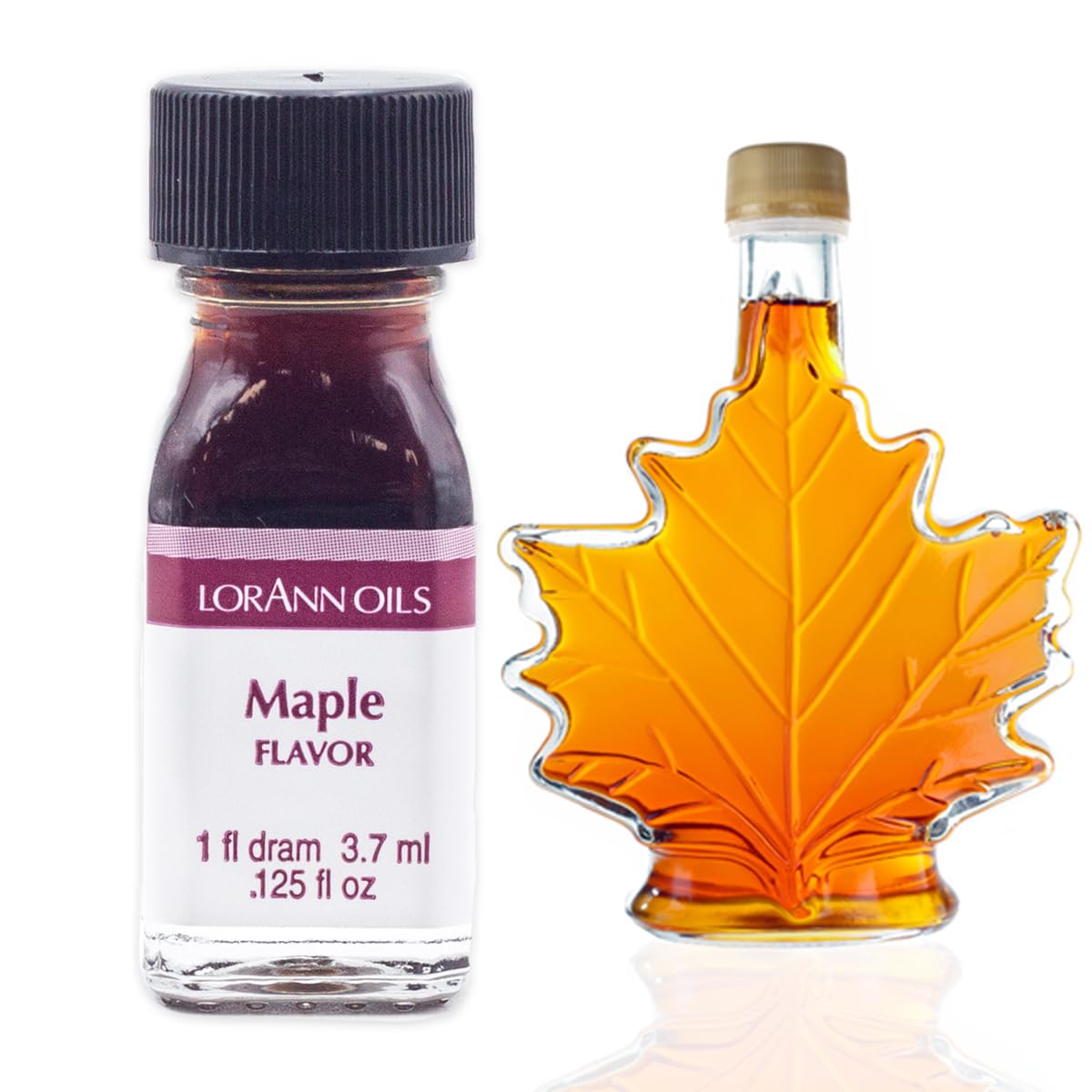 LorAnn Maple SS Flavor, 1 dram bottle (.0125 fl oz - 3.7ml - 1 teaspoon)