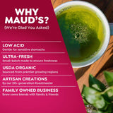 Maud's Organic Matcha Green Tea Pods, 24 ct, Single Serve Tea Pods - 100% Gourmet Blended Tea Leaves, Compatible with Keurig K Cups Maker