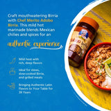 Chef Merito® Birria Marinade | Authentic Mexican Flavor | 14-15 Uses | Add Water or Broth | Mild Heat | Perfect for Birria Tacos & Stews | Made in USA