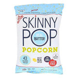 SKINNYPOP Popcorn, Popcorn, Real Butter, Pack of 12, Size 4.4 OZ - No Artificial Ingredients Gluten Free Kosher Wheat Free