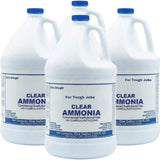 Hathoro (4 Gallons) Clear Ammonia Cleaner Liquid, Multi-Surface Cleaning Solution | Removes Grease, Hard Water Stains and Odors - Multipurpose Kitchen