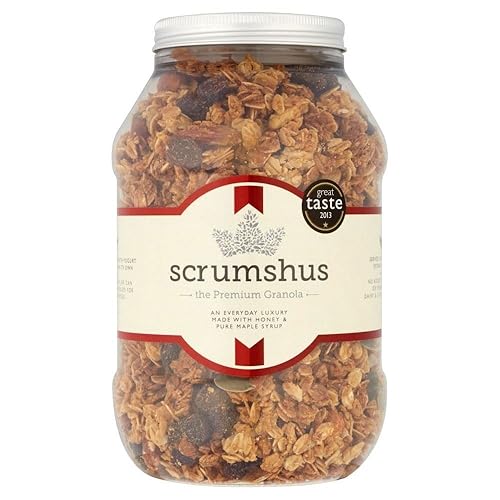 Scrumshus Granola Honey & Maple Syrup (500g) - Pack of 2