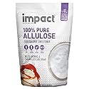Impact - Pure Allulose Sweetener Sugar Substitute - Zero Calorie Blend, Low-Carb, For Coffee, Tea, Baking, Guilt-Free Indulgence - 1lb