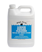Black Swan Liquid Boiler Cleaner - Removes Scale, Rust, Sludge & Buildup - For Steam Boilers & Hot Water Heating Systems - Improves Efficiency