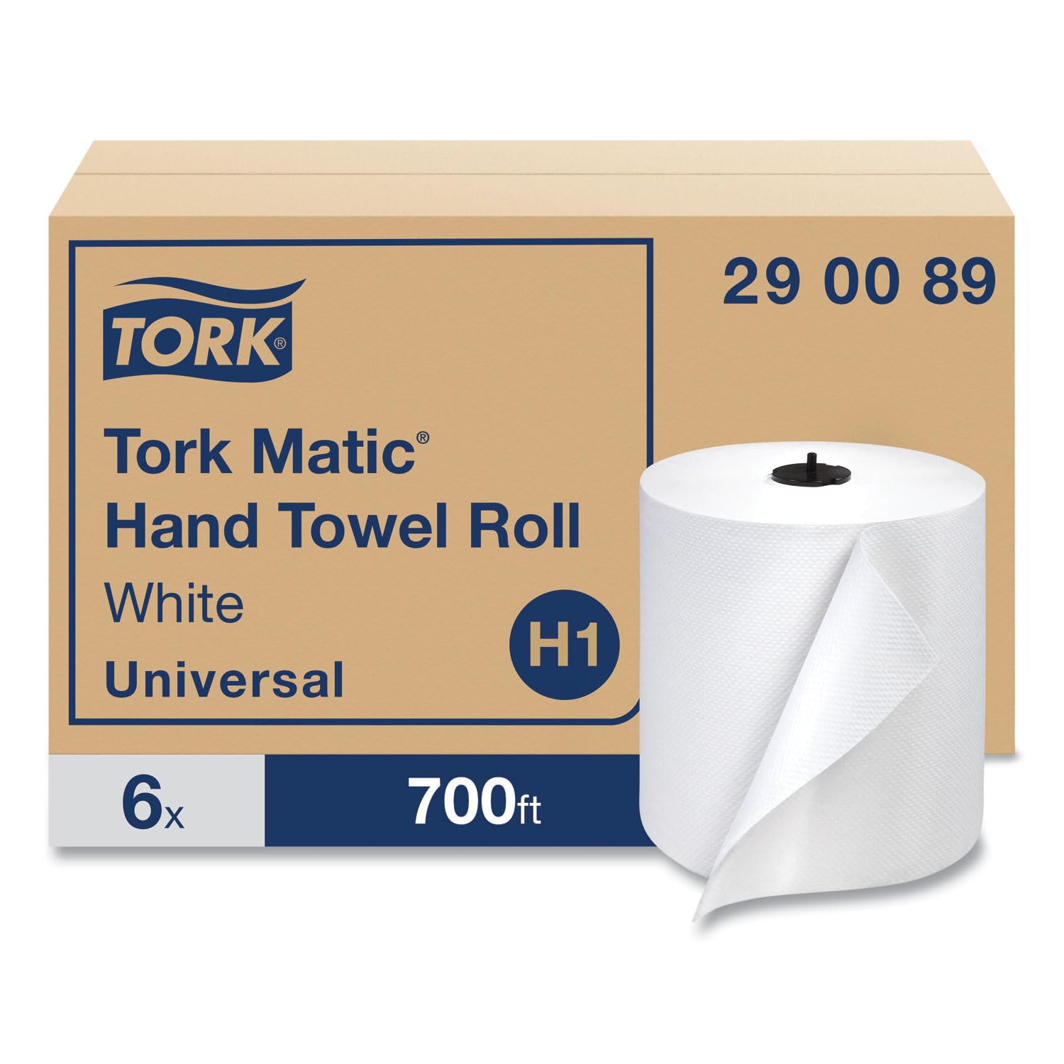 SCA TISSUE NORTH AMERICA LLC SCA Tissue 290089 CPC 7.75 x 700 ft. Tork Advanced Matic Hand Towel Roll44; White - Case of 6