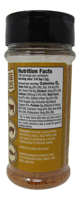 Buc-ee's Texas Round Up Cajun Seasoning, Gluten Free, One 6.35 Ounce Shaker Bottle