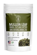 Herbal Hermit Mullein Leaf Tea (3 oz/85 grams) Herb for Respiratory Support, Mucous Membranes, Lung Cleanse Dried Leaves Blend, Cut and Sifted Made in
