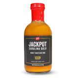 PS Seasoning Jackpot Carolina Gold Honey Mustard BBQ Sauce - Tangy and Sweet Marinade, Glaze, Baste, and Dip - All-Purpose Sauce Great for Pulled