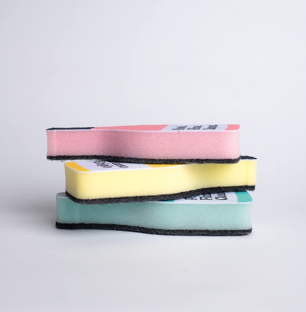 Scrubbly Cleano Grigio Kitchen & Household Cleaning Sponge in Yellow, Gift for The Tidy Wine Lover