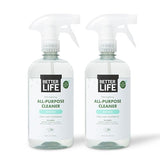Better Life All Purpose Cleaner - Multipurpose Home and Kitchen Cleaning Spray for Glass, Countertops, Appliances, Upholstery & More - Multi-surface