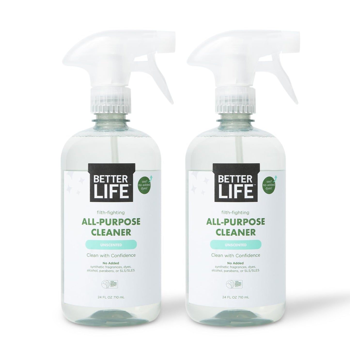Better Life All Purpose Cleaner - Multipurpose Home and Kitchen Cleaning Spray for Glass, Countertops, Appliances, Upholstery & More - Multi-surface