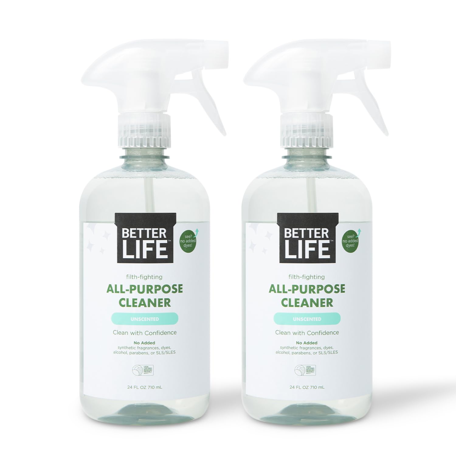 Better Life All Purpose Cleaner - Multipurpose Home and Kitchen Cleaning Spray for Glass, Countertops, Appliances, Upholstery & More - Multi-surface