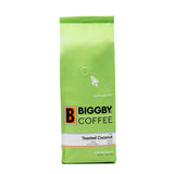 BIGGBY® Toasted Coconut Flavored Ground Coffee, 12oz Bag, Medium Roast