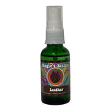 Angie's Scents Air Freshener Spray Set, 1 Fl Oz, 16 Fragrances, Green Glass Bottles (10 Bottles, Leather)
