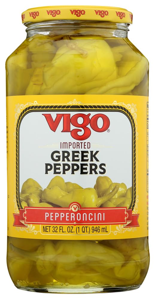 Vigo : Peppers, Greek, 32 OZ