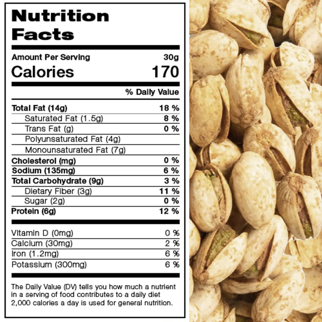 Presto Sales In Shell Pistachios Chili Lemon 16 oz. | Premium Roasted, Flavored Pistachio Nuts | Healthy, Natural, Vegan, Non-GMO | Resealable 1 lb