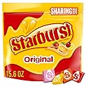 Starburst Chewy Candy, Sharing Size, Individually Wrapped Fruit Chews Candy, 15.6 Oz Resealable Bag