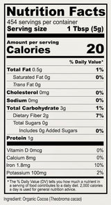 Anthony's Organic Cocoa Powder, 5 lb, Unsweetened, Gluten Free, Non GMO
