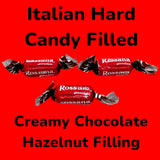 Premium Gourmet Chocolate Hazelnut Filled Italian Hard Candy-1.5 lbs