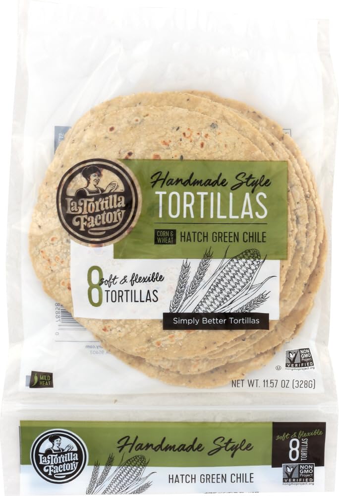La Tortilla Factory Tortilla Corn Hms Grn Chi