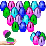 The Dreidel Company 960-Pack Metallic Fillable Easter Eggs with Hinge Bulk Colorful Bright Plastic Easter Eggs, Perfect for Easter Egg Hunt, Surprise