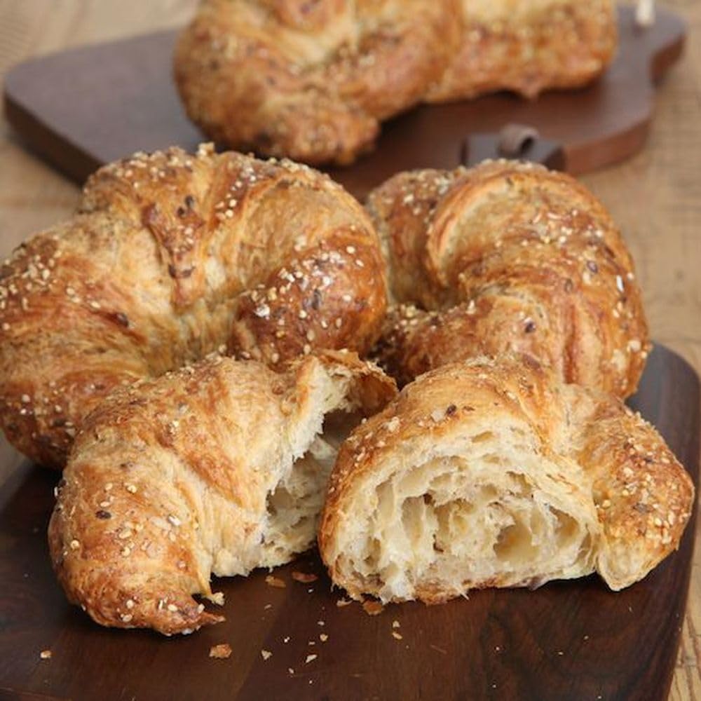 Sweet Street Multigrain Croissant Pre-Proofed, 3.5 Ounce -- 54 per case.