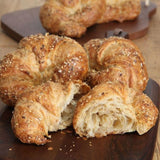 Sweet Street Multigrain Croissant Pre-Proofed, 3.5 Ounce -- 54 per case.