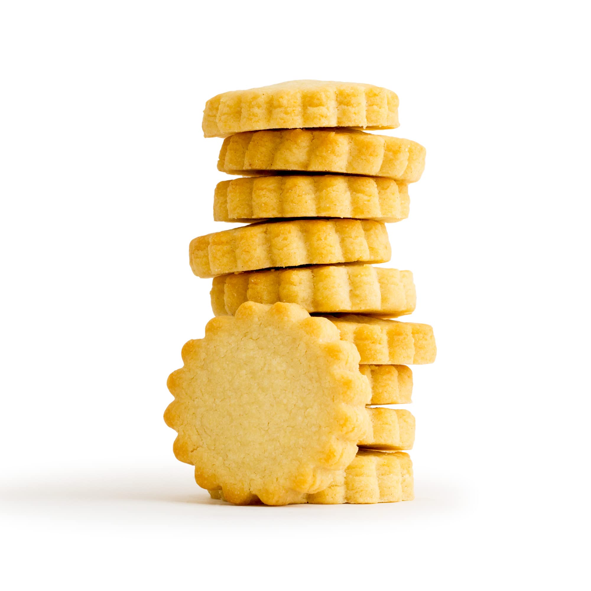 Rustic Bakery Meyer Lemon Shortbread - Sweet & Tangy Handmade Shortbread Cookies with Meyer Lemons - Artisan Tea Cookies - Made in California - Pack