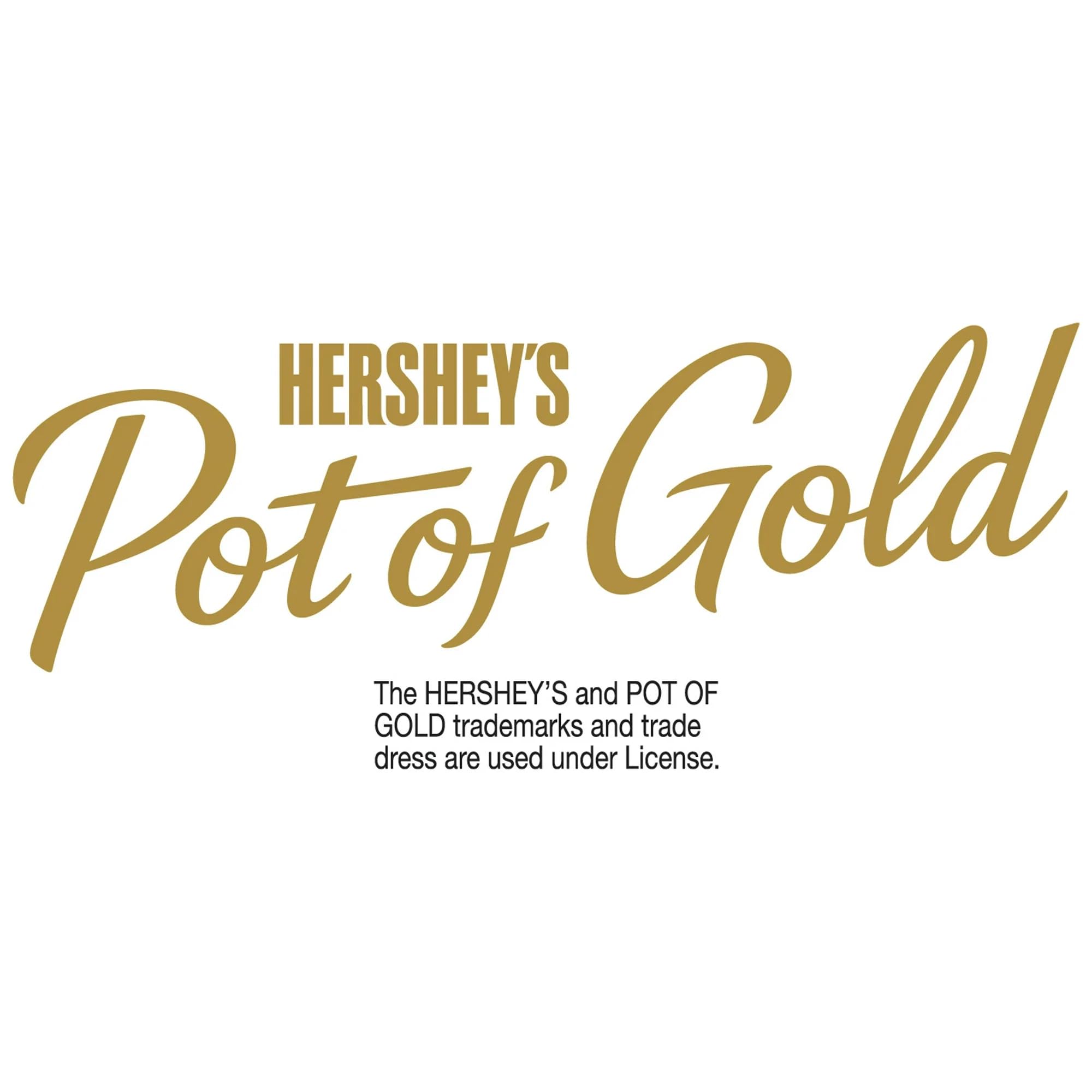 Elmer Chocolate Hershey Pot of Gold 8.5 Oz Heart - Assorted Milk and Dark Chocolates - Delicious Classics That Everyone Loves - Great for Sharing