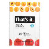 That's It Apple and Apricot Fruit Bar 1.2oz (Pack of 12) ( Value Bulk Multi-pack)48