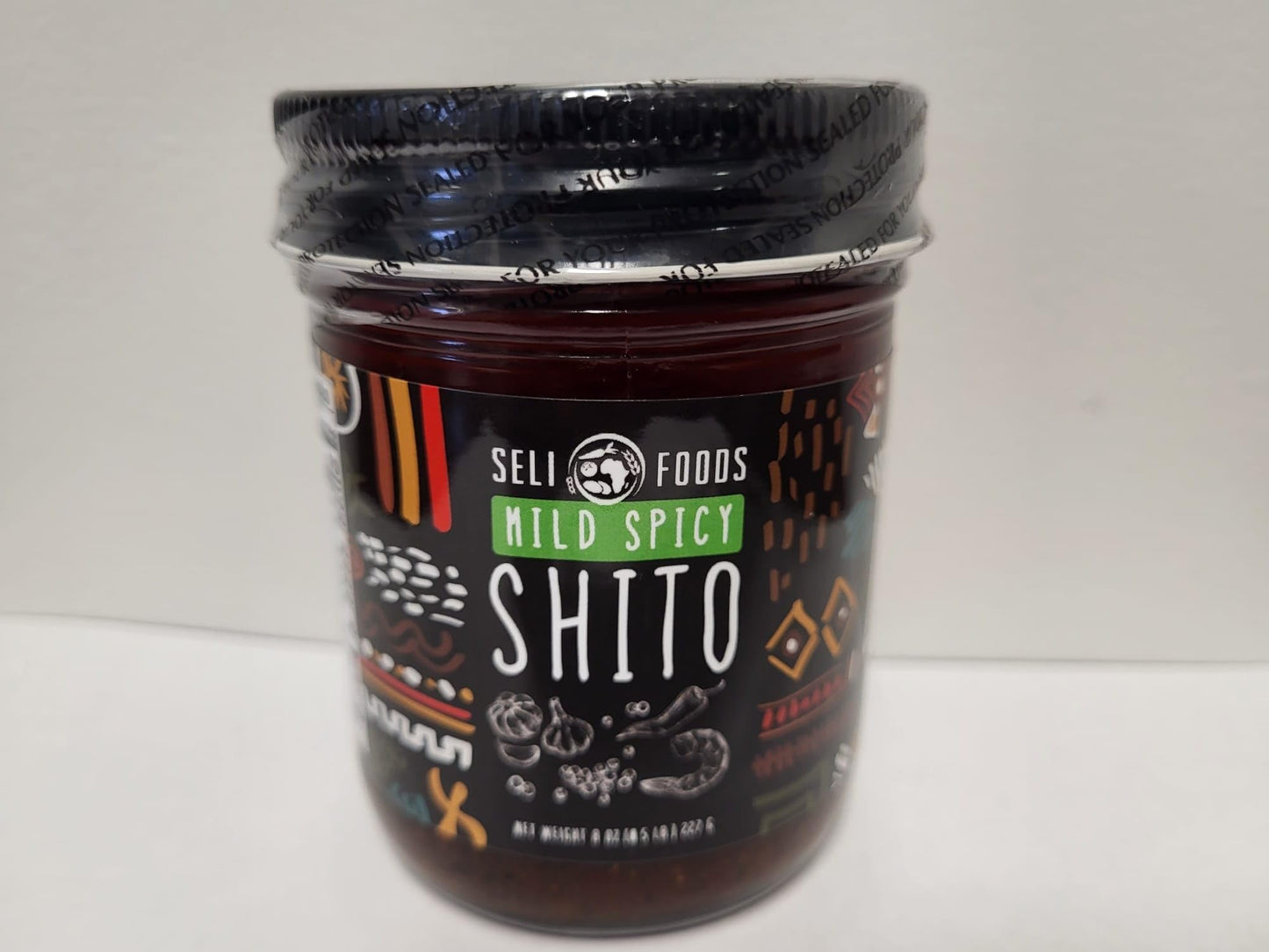 Shito Sauce 3 flavors/Seafood Condiment/Chili sauce (Mild Spicy, 8 oz)