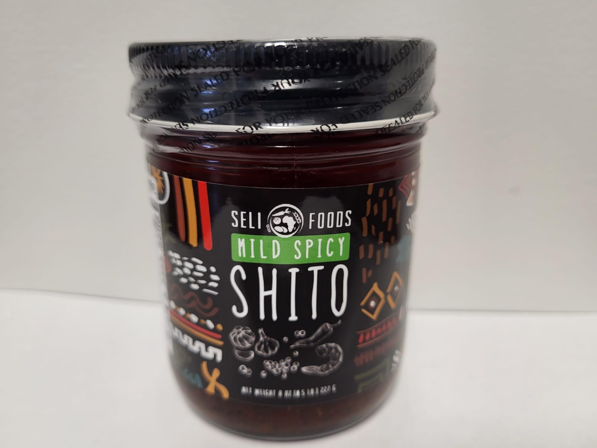 Shito Sauce 3 flavors/Seafood Condiment/Chili sauce (Mild Spicy, 8 oz)