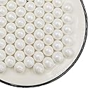 Edible White Pearl Sugar Sprinkles 3.53 oz, 14mm Candy Pearls Ideal for Baking, Cake and Cupcake Toppers, Cookie Decoration, Ice Cream Topping