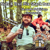 Healthy Nuts & Trail Mix Snack Box - 56 Count Pack of Salted Almonds, Cashews, Peanuts, and Trail Mix - Protein Snacks for Adults - Assembled by