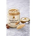 Natinut 78% Hazelnut Paste - Natural Crunchy Hazelnut Butter with Real Nut Pieces, Roasted, Glucose-Free, Vegan, Palm Oil Free - Premium Hazelnut