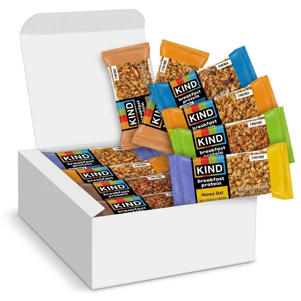 KIND Snack Bar Variety Pack, (16 Pack (32 Bars)) - Almond Butter, Dark Chocolate Cocoa, Peanut Butter Banana Dark Chocolate, Caramel Peanut, Apple