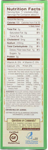 Blue Diamond - Nut Thins - Country Ranch - Case of 12-4.25 oz.